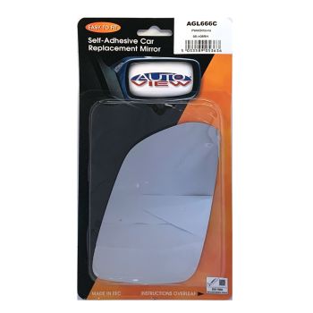 MIRROR GLASS POLO OCTAVIA 05->08 RH