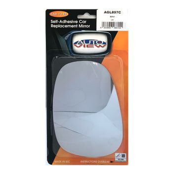 MIRROR GLASS BMW 1 & 3 SERIES LH SILVER