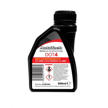 BRAKE FLUID DOT 4 500ML