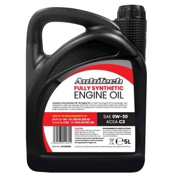 0W30 FULLY SYNTHETIC ENGINE OIL 5LTR