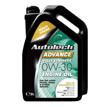 0W30 FULLY SYNTHETIC ENGINE OIL 5LTR