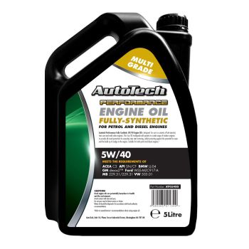 5W40 FULLY SYNTHETIC ENGINE OIL 5LTR