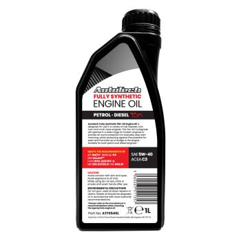 5W40 FULLY SYNTHETIC ENGINE OIL 1LTR