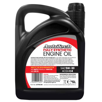 5W30 FULLY SYNTHETIC C4 5LTR