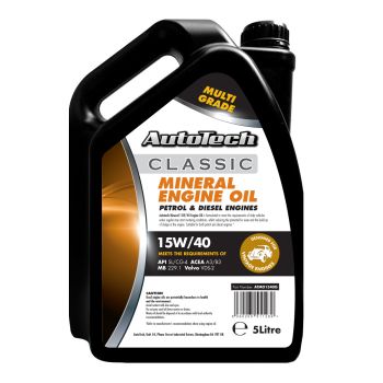 15W40 MINERAL CLASSIC 5LTR