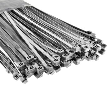 CABLE TIES SILVER 370MM X 4.8