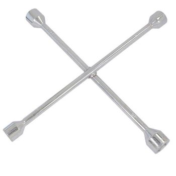 WHEEL NUT WRENCH CROSS 4 WAY