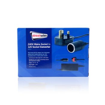 240V TO 12V SOCKET CONVERTER