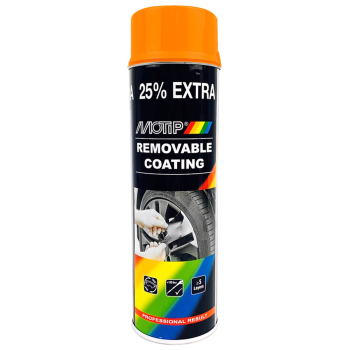 REMOVABLE PAINT GLOSS ORANGE 500ML