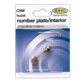BULB 12V 5W 239 SINGLE