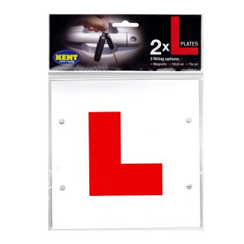 L PLATE TRIPLE MAGNETIC STICK ON TIE ON