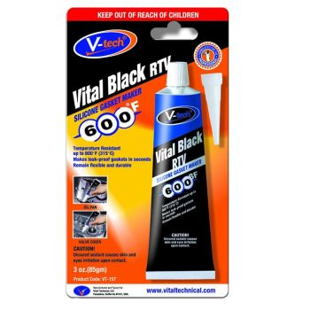 SILICONE BLACK RTV 85g
