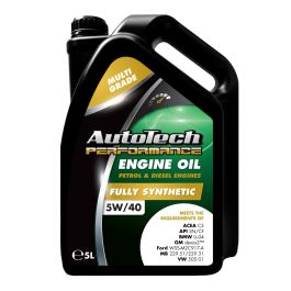 5W40 FULLY SYNTHETIC ENGINE OIL 5LTR
